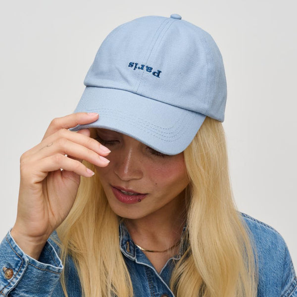 Paris Embroidered Hat - Urban Expressions display picture 2