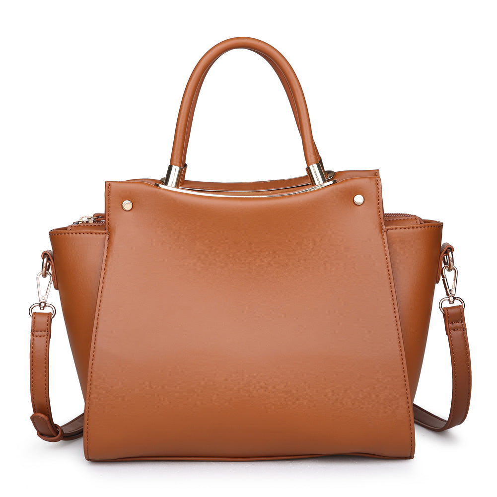 Urban Expressions Greyson Women : Handbags : Satchel 840611149732 | Tan