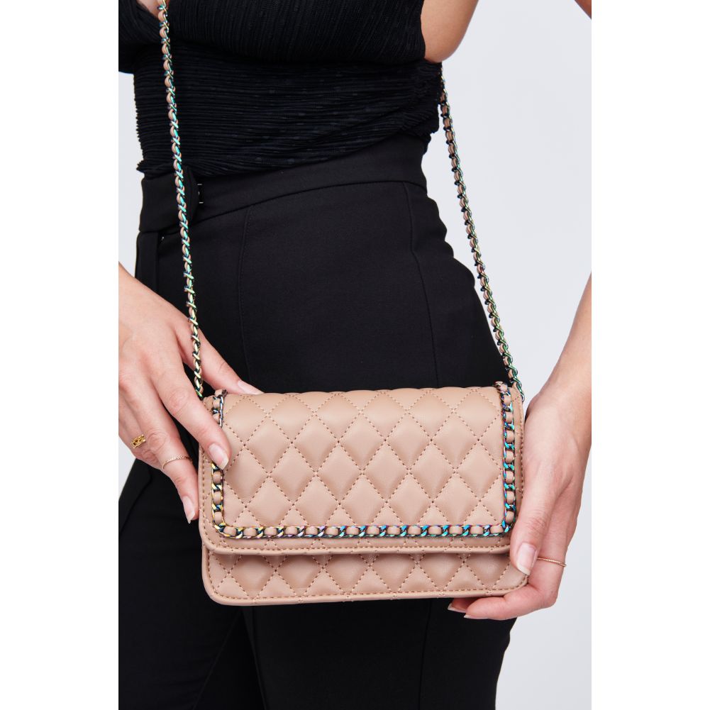 Woman wearing Natural Urban Expressions Maisie Crossbody 818209011556 View 1 | Natural