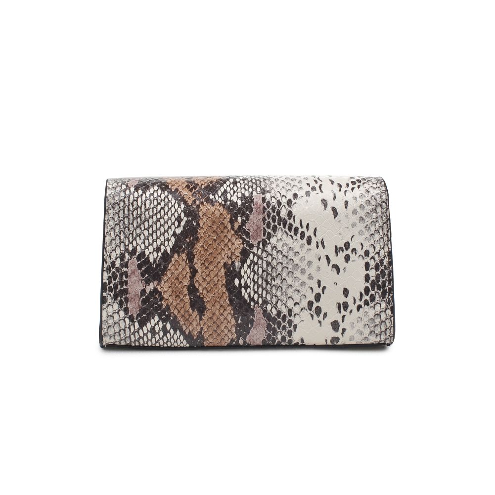 Product Image of Urban Expressions Jill Clutch 840611172891 View 3 | Nutmeg Multi