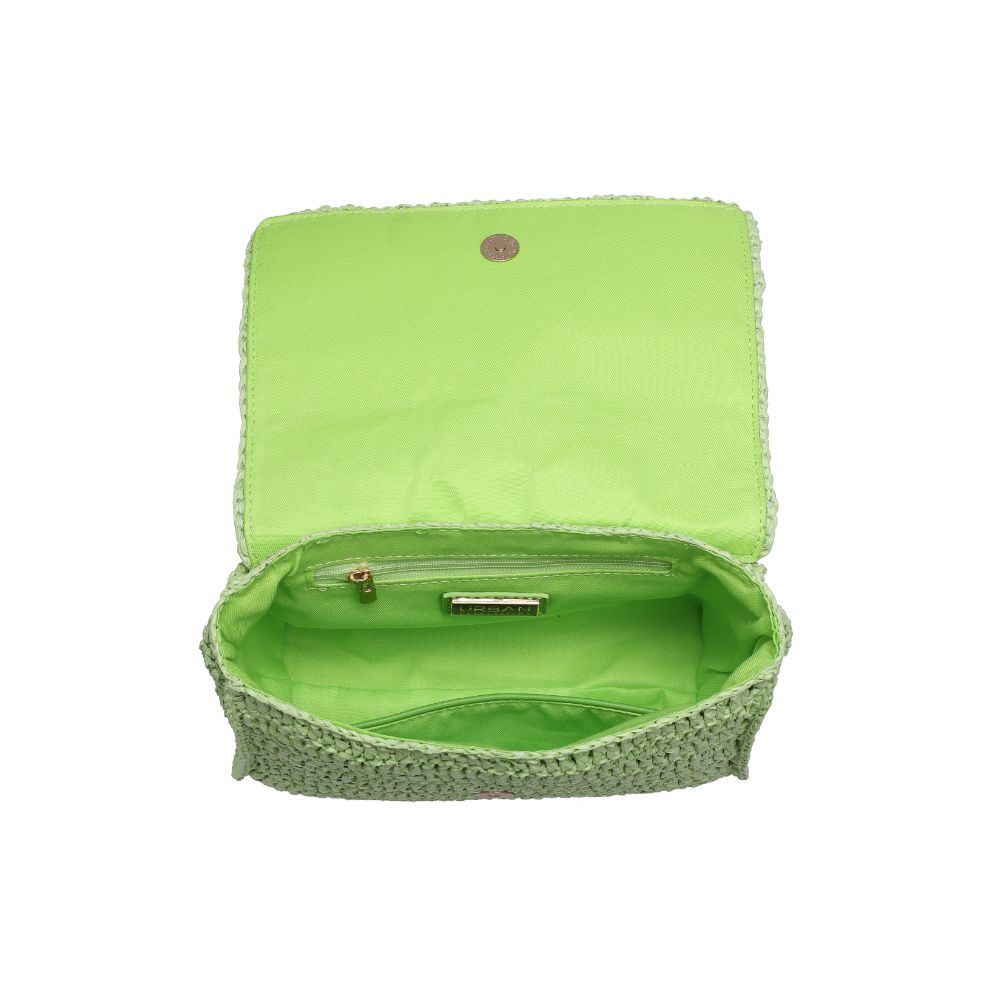 Woman wearing Pistachio Urban Expressions Catalina Crossbody 840611111319 View 9 | Pistachio