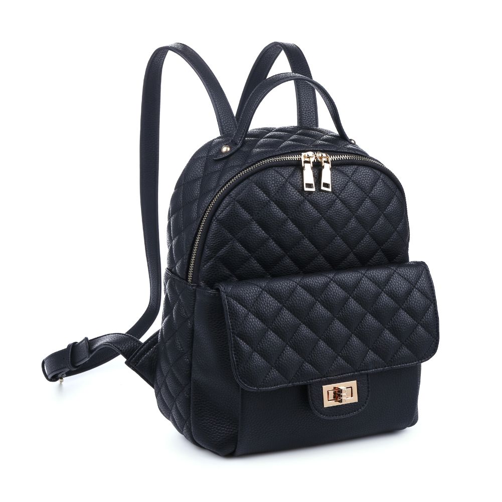 Product Image of Urban Expressions Hailey Backpack NA-840611163622 View 2 | Black