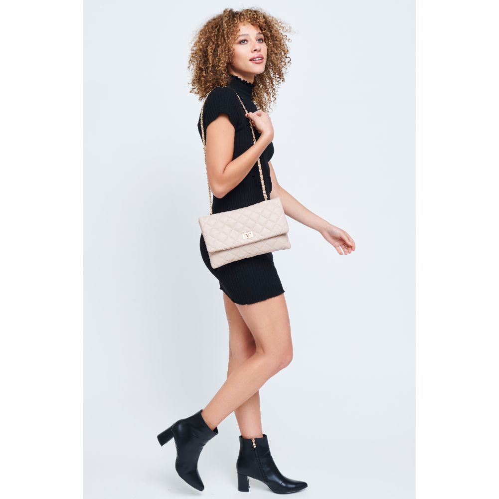 Woman wearing Natural Urban Expressions Isabella Crossbody 840611180056 View 4 | Natural
