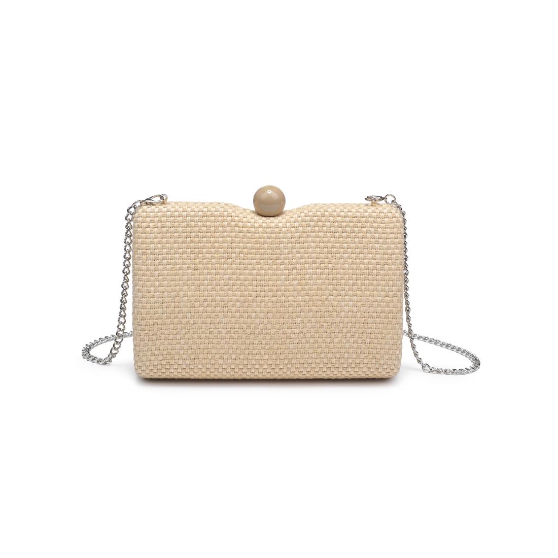Product Image of Urban Expressions Marissa Evening Bag 840611152916 View 5 | Natural