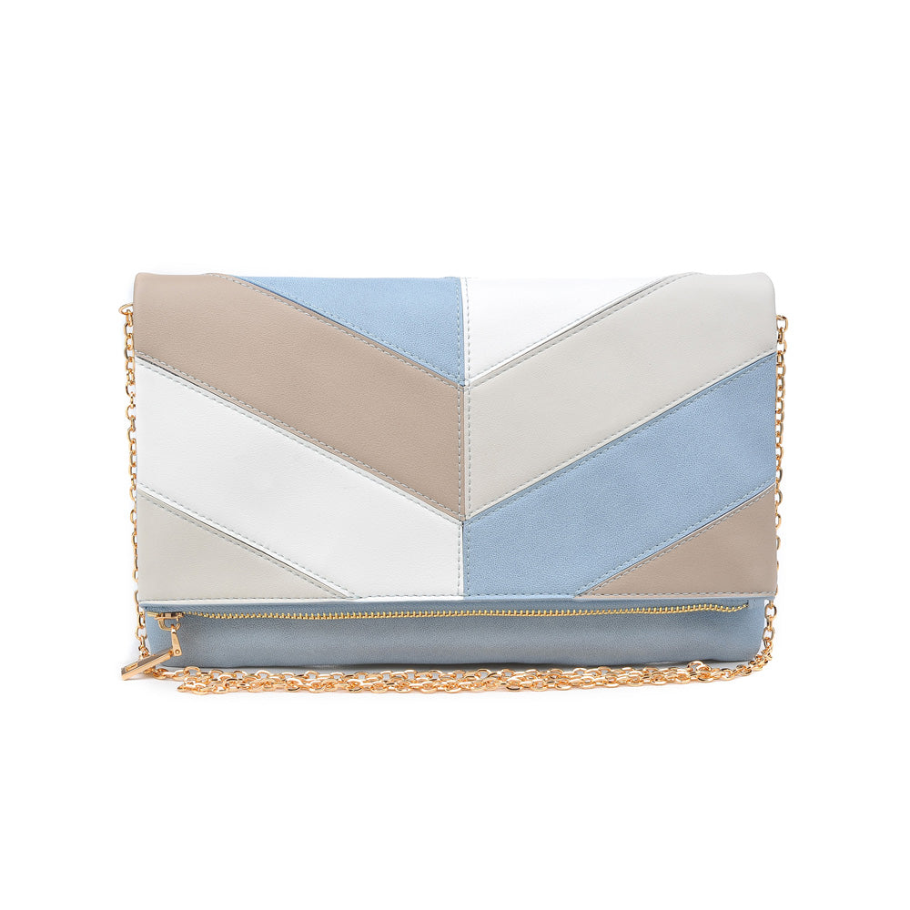Product Image of Urban Expressions Lupe Clutch NA-840611146731 View 1 | Sky Blue