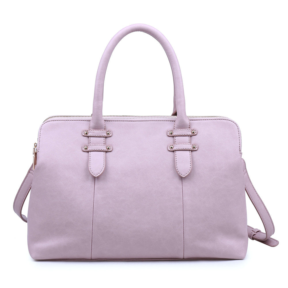 Product Image of Urban Expressions Huckleberry Satchel NA-840611141576 View 1 | Blush
