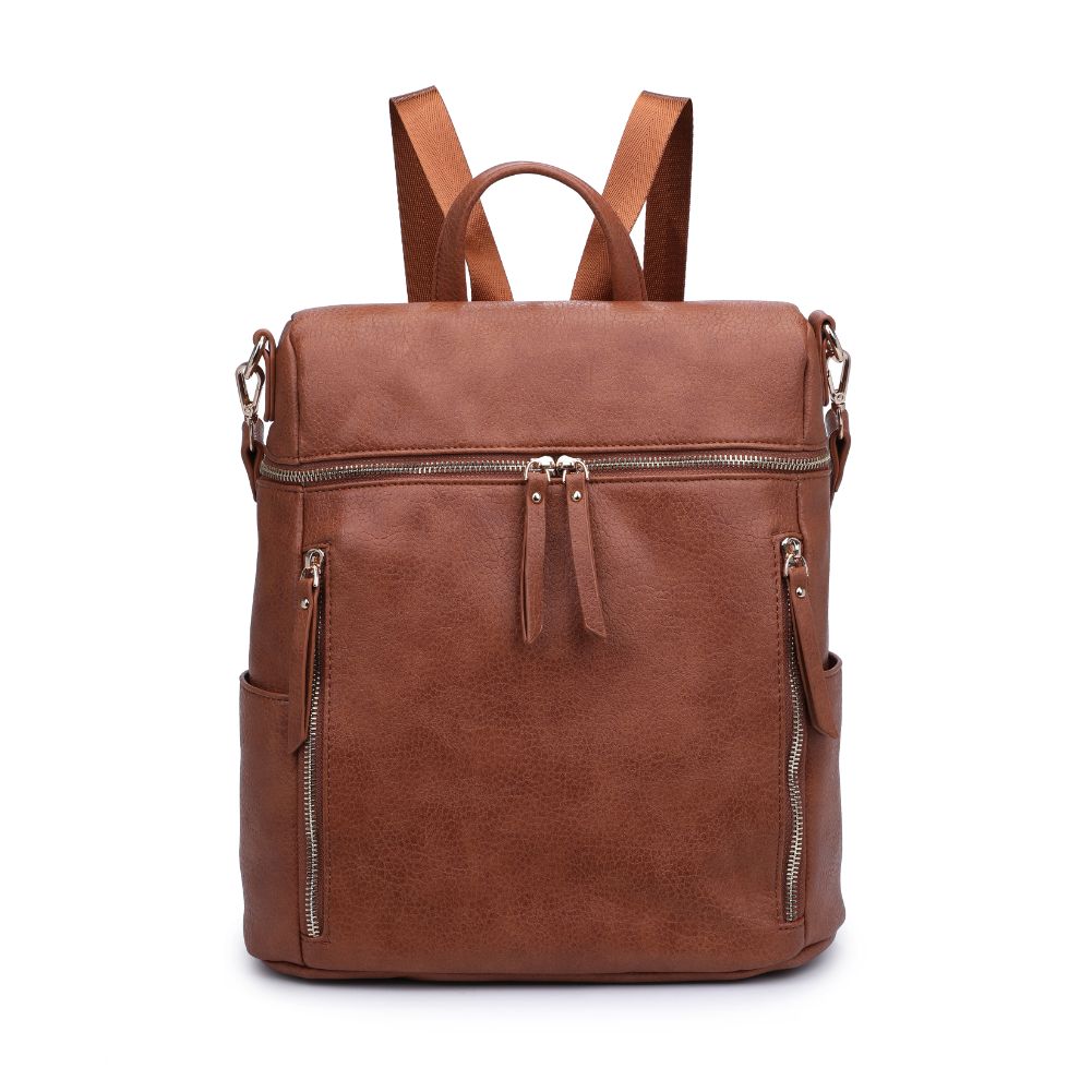 Product Image of Urban Expressions Jefferson Backpack 840611179746 View 5 | Tan