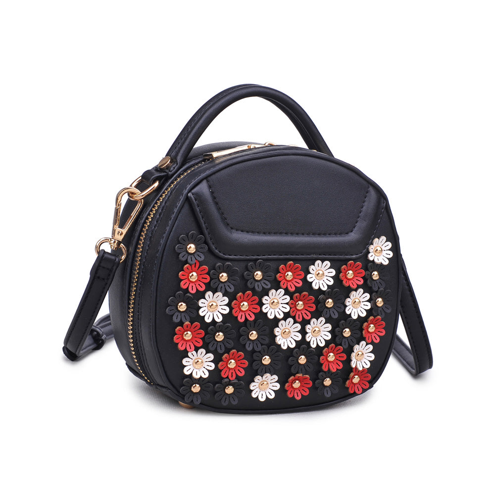 Woman wearing Black Urban Expressions Rosaline Crossbody NA-840611127686 View 6 | Black