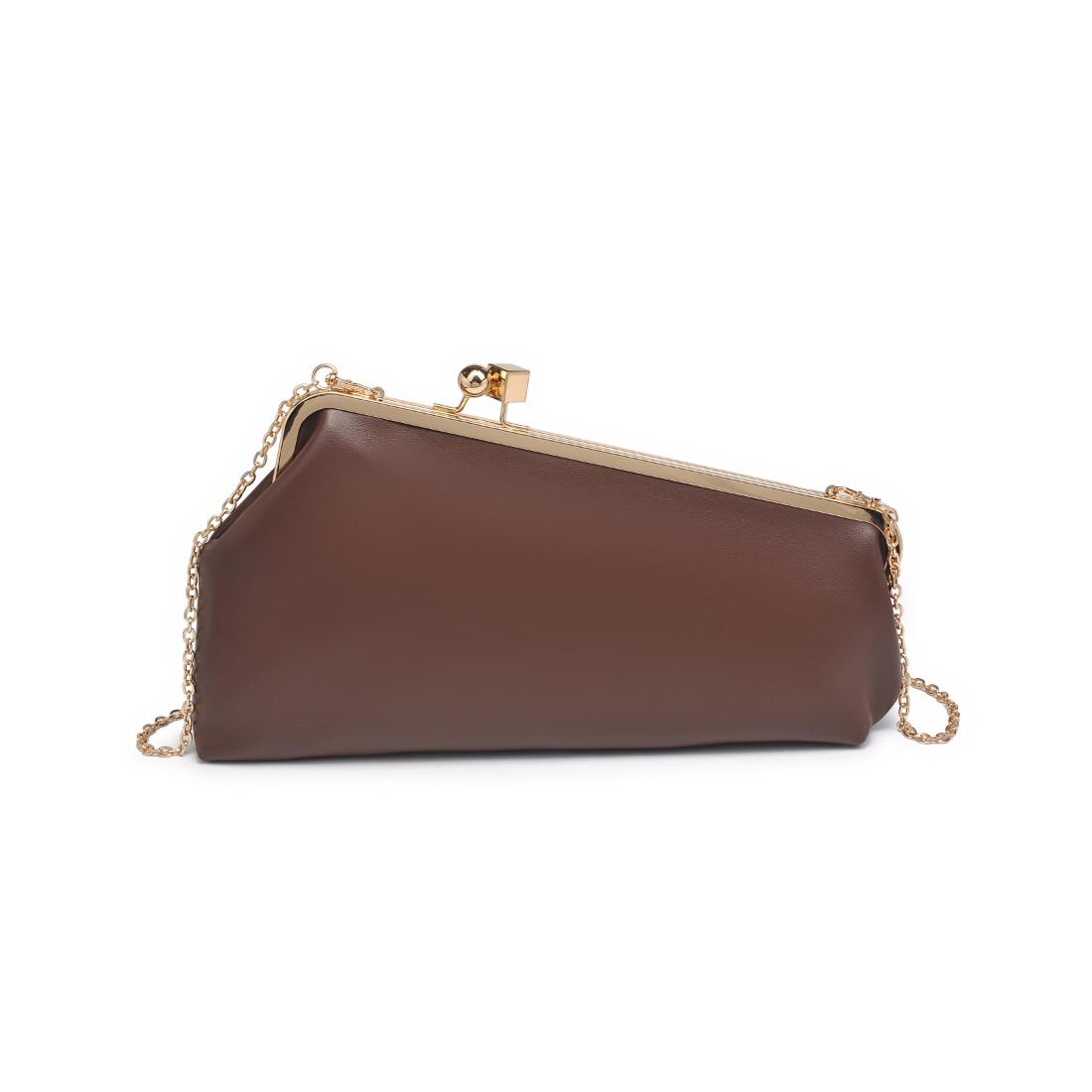 Product Image of Urban Expressions Helena Clutch 840504200168 View 7 | Chocolate
