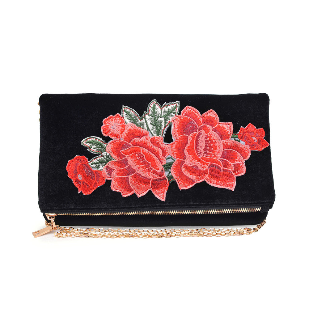 Product Image of Urban Expressions Tallulah Clutch 840611133090 View 1 | Black