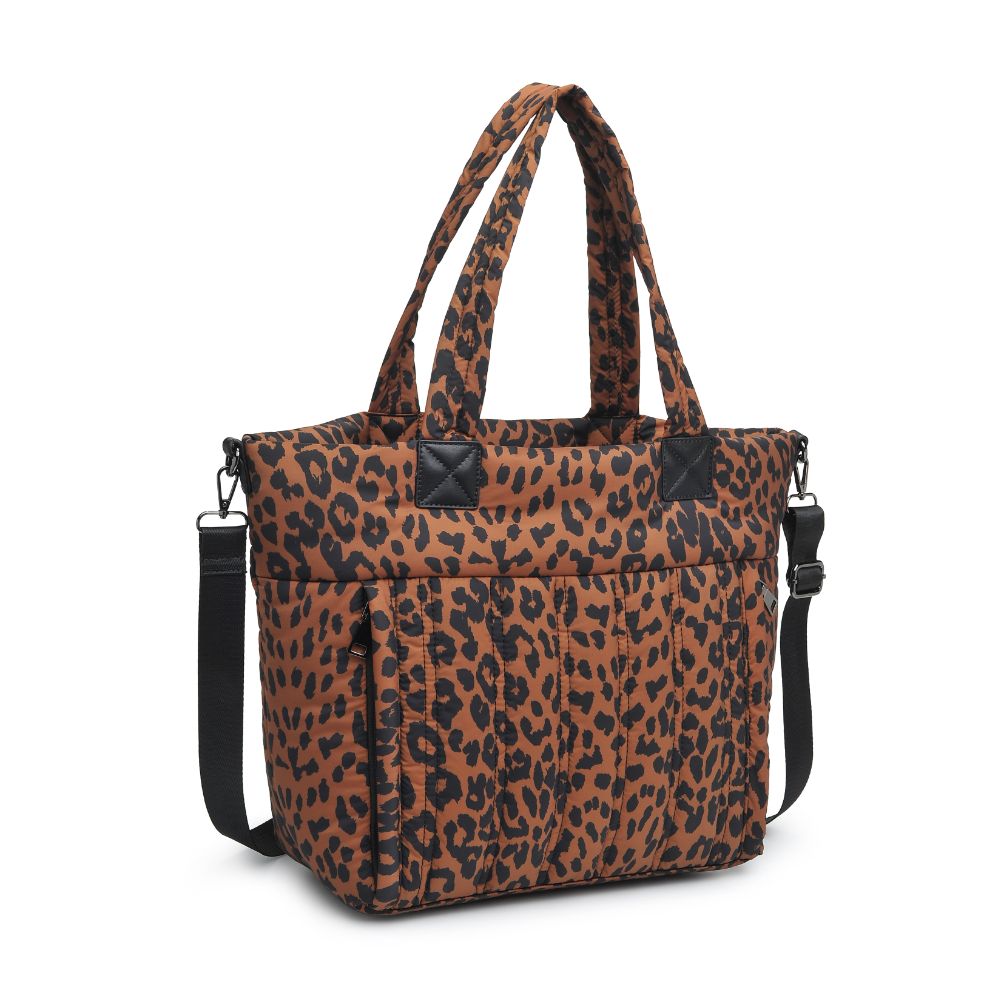 Product Image of Urban Expressions Ellis Tote 840611183224 View 6 | Leopard