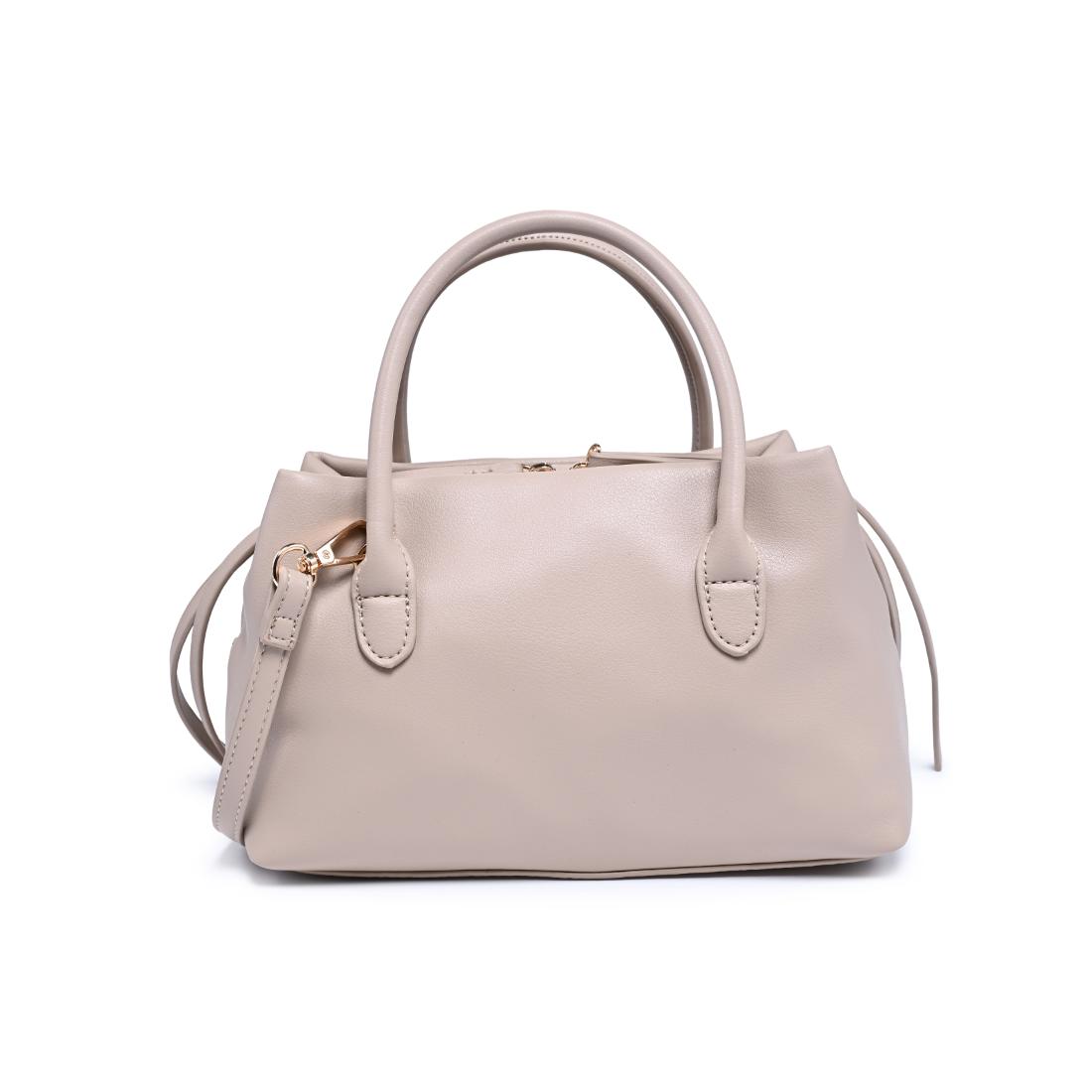 Woman wearing Stone Urban Expressions Logan Crossbody 840504205378 View 7 | Stone