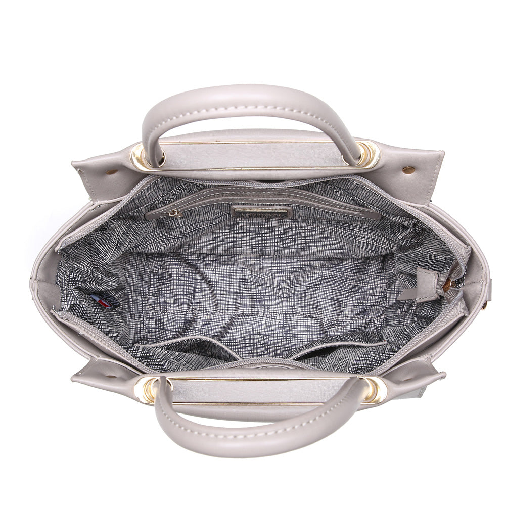 Product Image of Urban Expressions Greyson Satchel NA-840611149749 View 4 | Grey