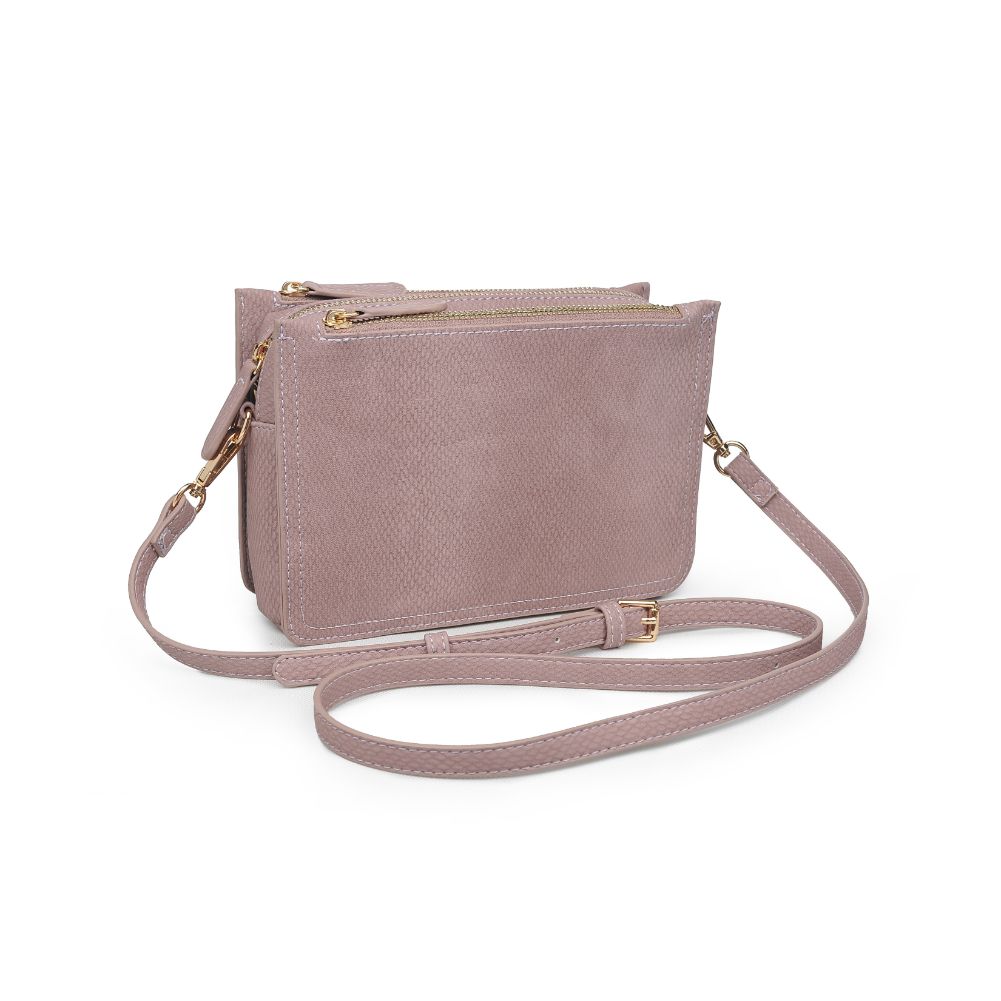 Product Image of Urban Expressions Rayna Snake Crossbody NA-840611164025 View 2 | Mauve