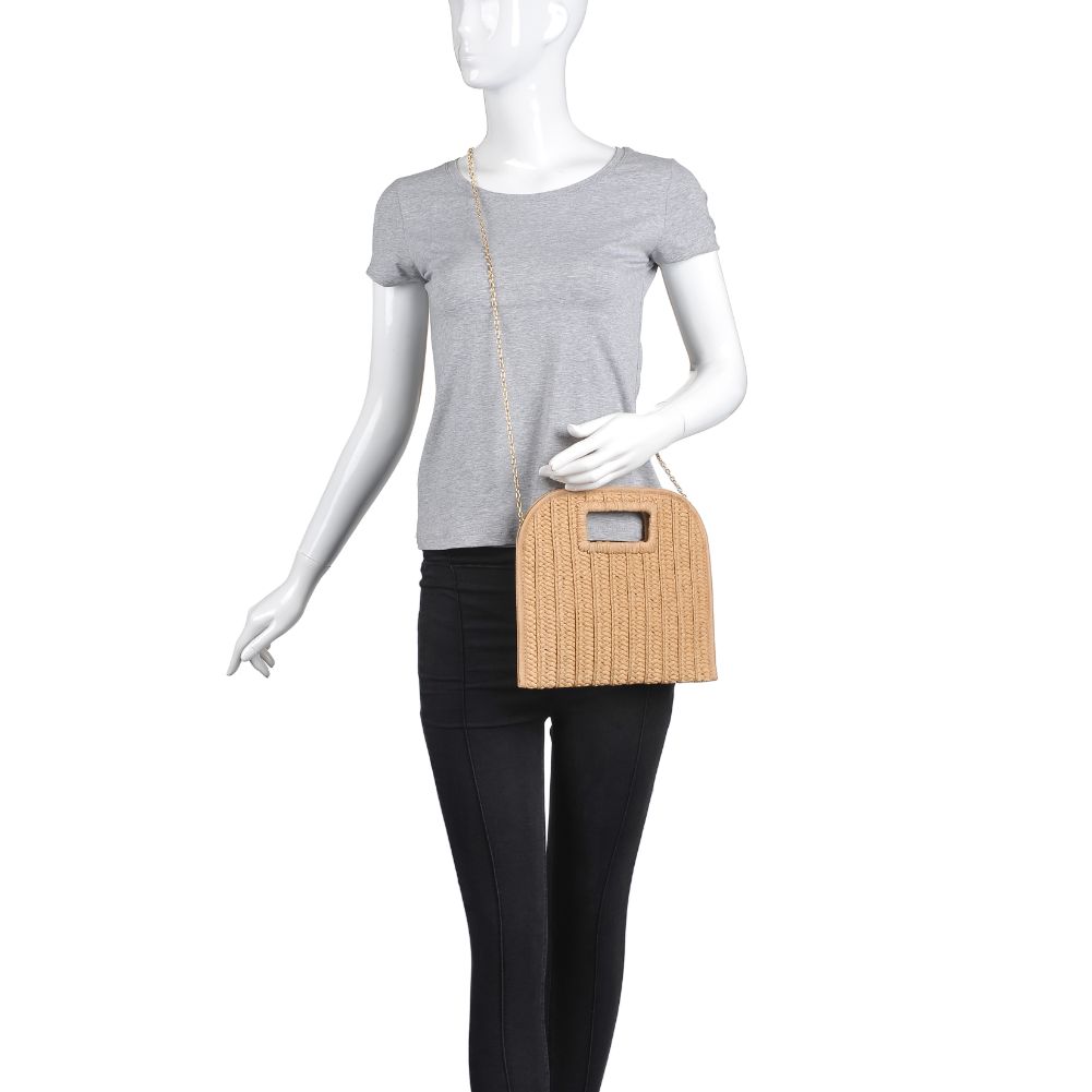 Product Image of Urban Expressions Lara Clutch 840611171917 View 5 | Tan