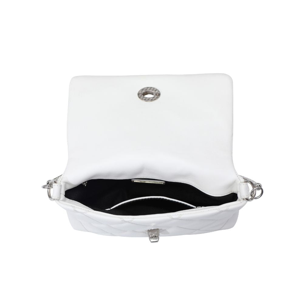 Product Image of Urban Expressions Sierra Crossbody 840611104823 View 8 | White