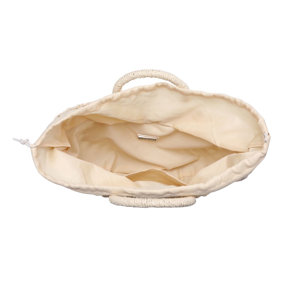 Product Image of Urban Expressions Rhodes Top Handle 840611100177 View 8 | Cream