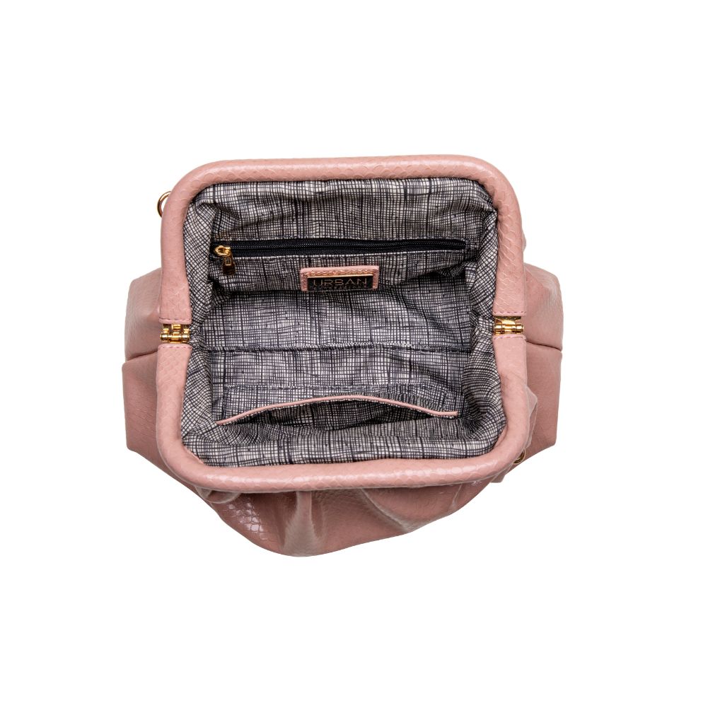 Product Image of Urban Expressions Mable Snake Crossbody 840611175908 View 4 | French Rose