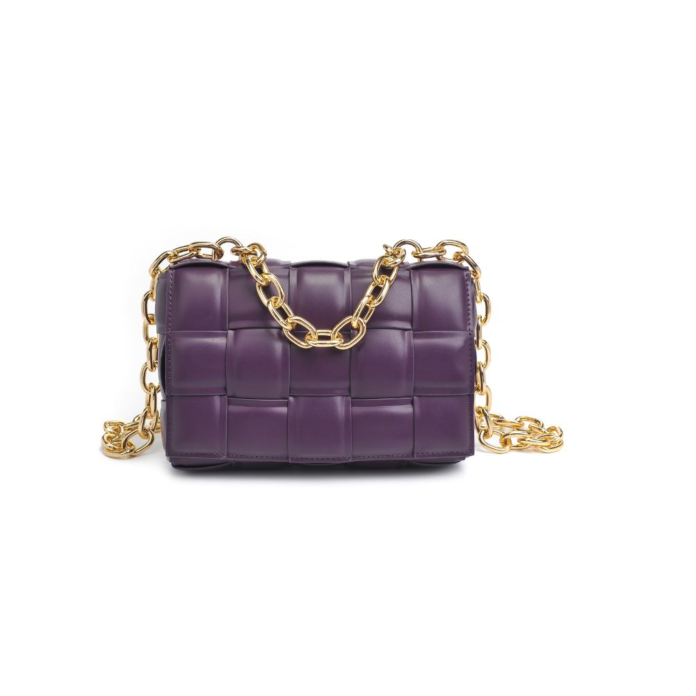 Product Image of Urban Expressions Ines Crossbody 818209012133 View 7 | Eggplant