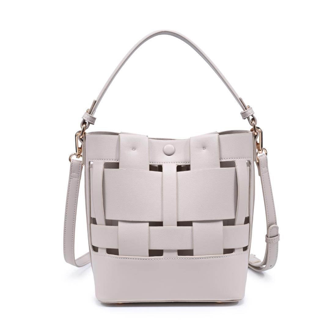 Woman wearing Ivory Urban Expressions Parker Crossbody 840504205460 View 7 | Ivory