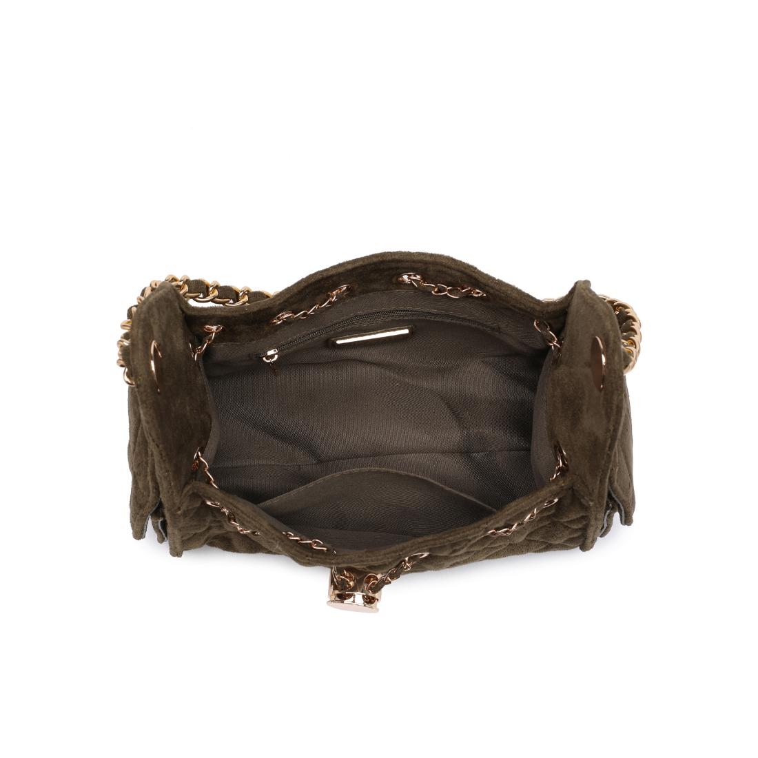 Urban Expressions Royalty Shoulder Bag 840504213472 View 4 | Olive