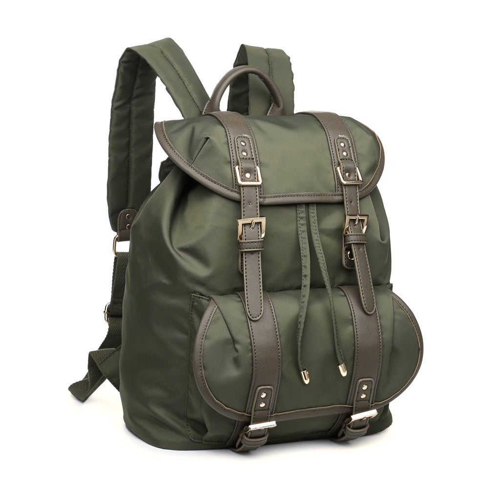 Product Image of Urban Expressions Jive Backpack NA-840611155078 View 2 | Olive
