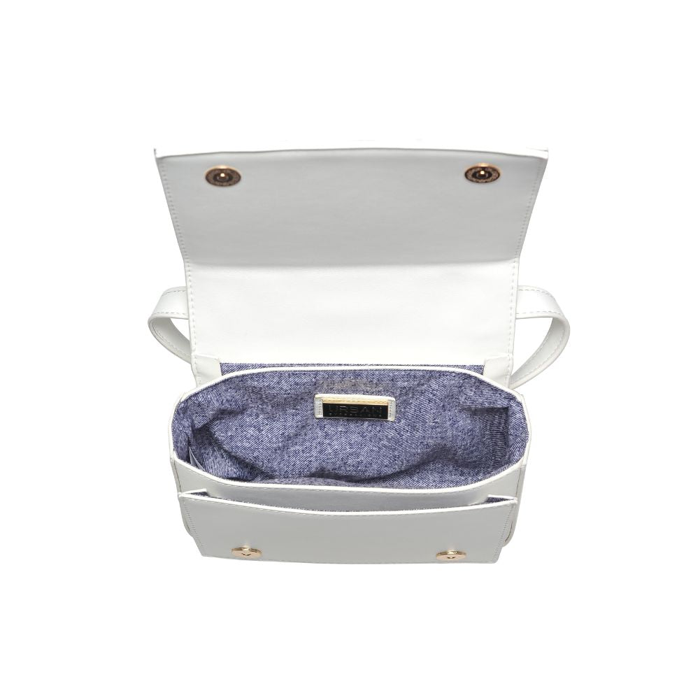 Product Image of Urban Expressions Amanda Crossbody 818209016063 View 8 | White