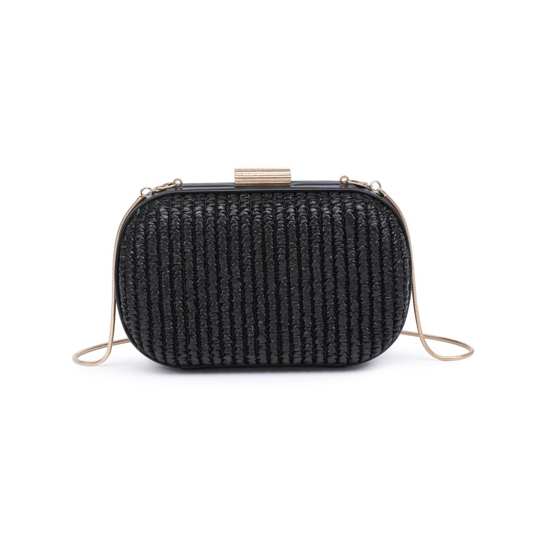 Woman wearing Black Urban Expressions Alix Evening Bag 840504206306 View 5 | Black
