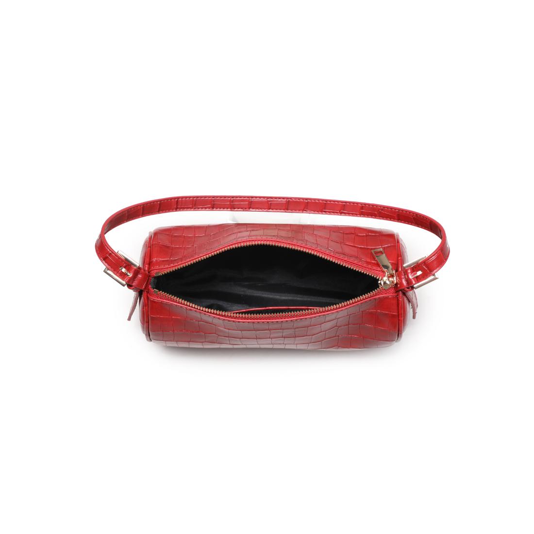 Product Image of Urban Expressions Rachel - Croco Shoulder Bag 840611199508 View 8 | Red