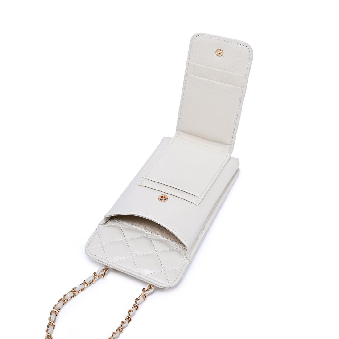 Woman wearing Ivory Urban Expressions Brianna 2.0 Cell Phone Crossbody 840504203763 View 9 | Ivory