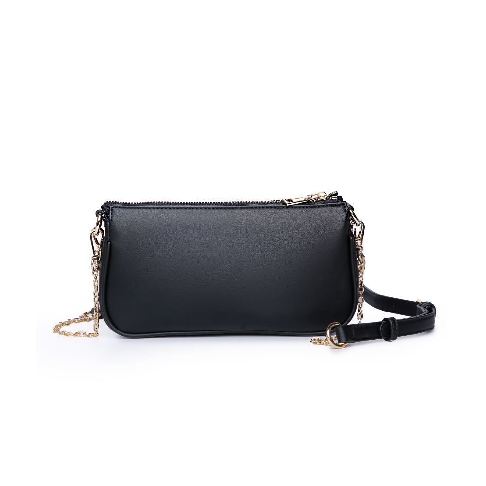 Product Image of Urban Expressions Jeri Crossbody 840611175557 View 3 | Black