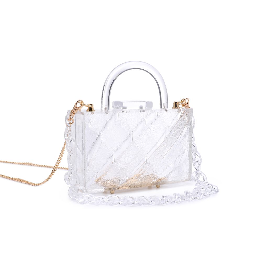 Product Image of Urban Expressions Diana Evening Bag 840611177308 View 6 | Clear