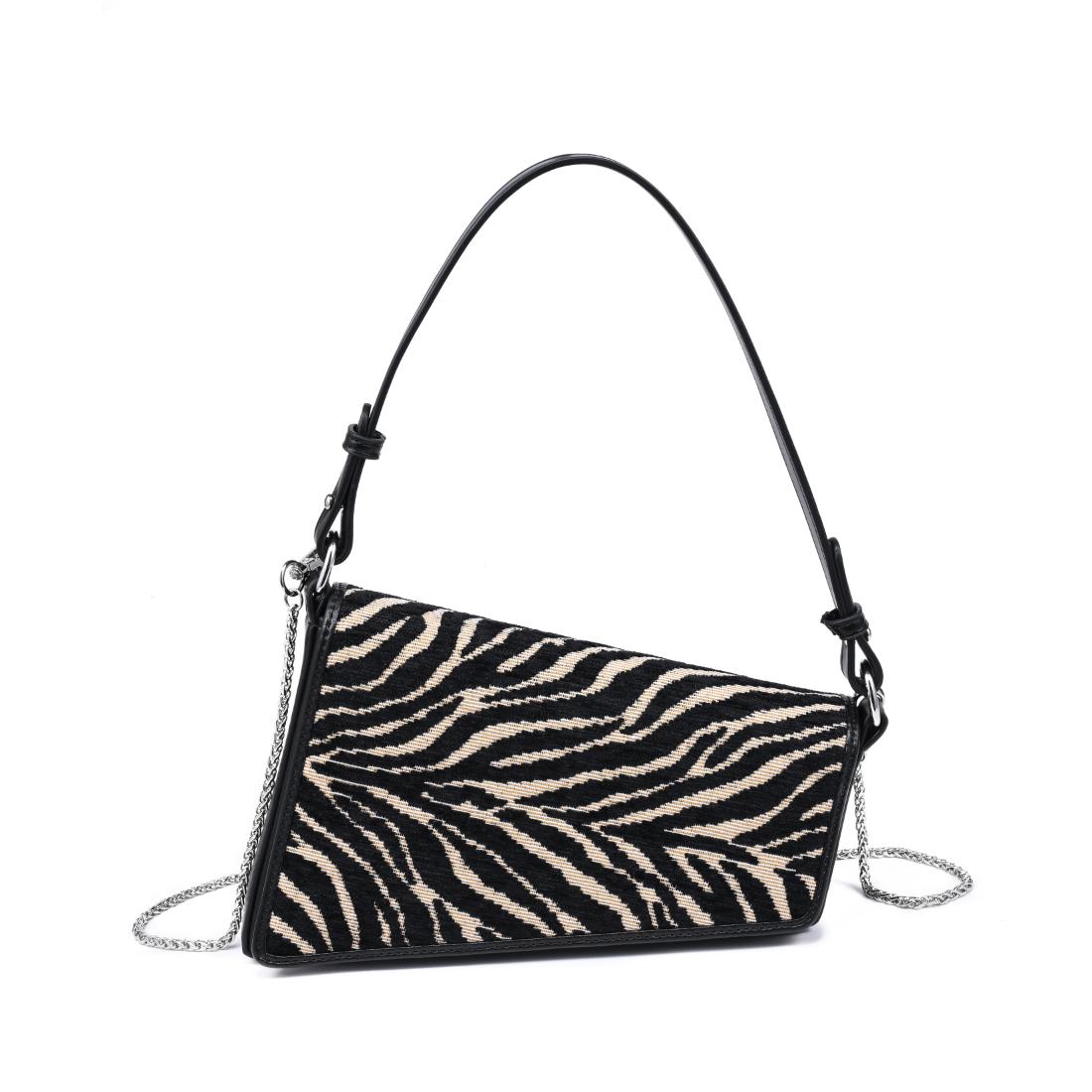 Urban Expressions Fatima - Zebra Shoulder Bag 840504214103 View 1 | Zebra