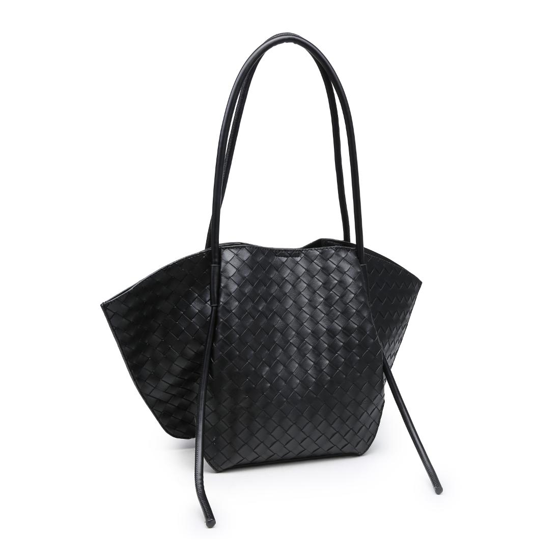 Urban Expressions Caspien - Woven Tote 840504213250 View 6 | Black