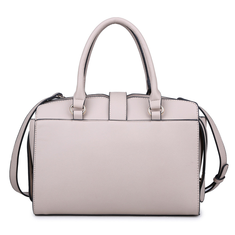 Product Image of Urban Expressions Cleo Satchel NA-840611149466 View 3 | Natural