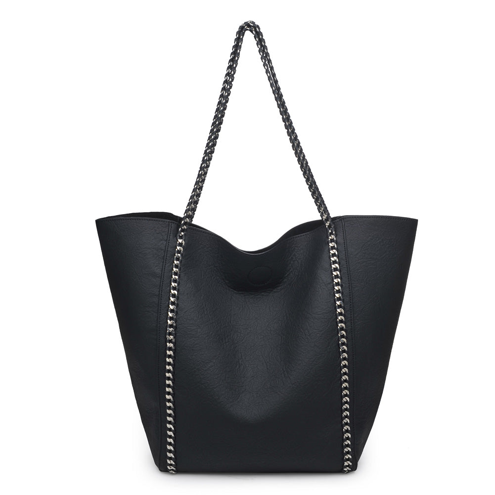 Product Image of Urban Expressions Matilda Tote NA-840611151421 View 3 | Black