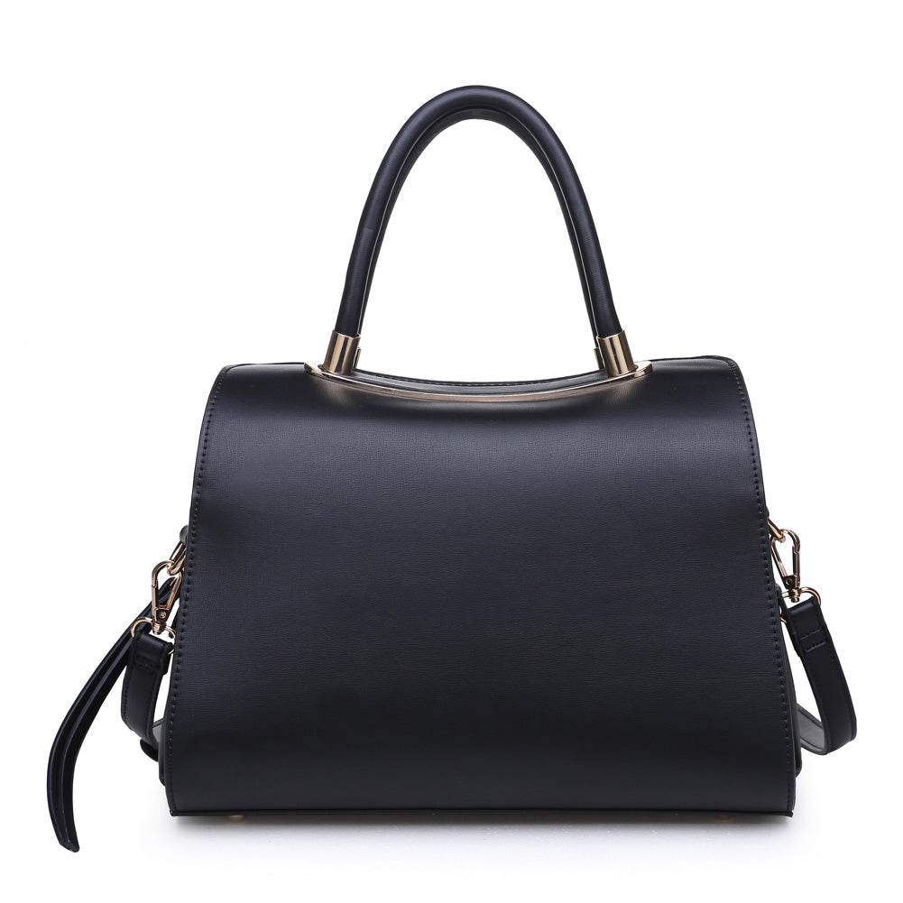 Woman wearing Black Urban Expressions Willa Satchel NA-840611149510 View 5 | Black