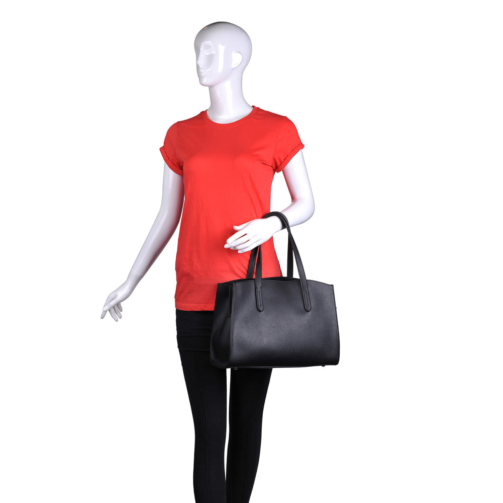 Product Image of Urban Expressions Calyx Satchel NA-840611153371 View 5 | Black