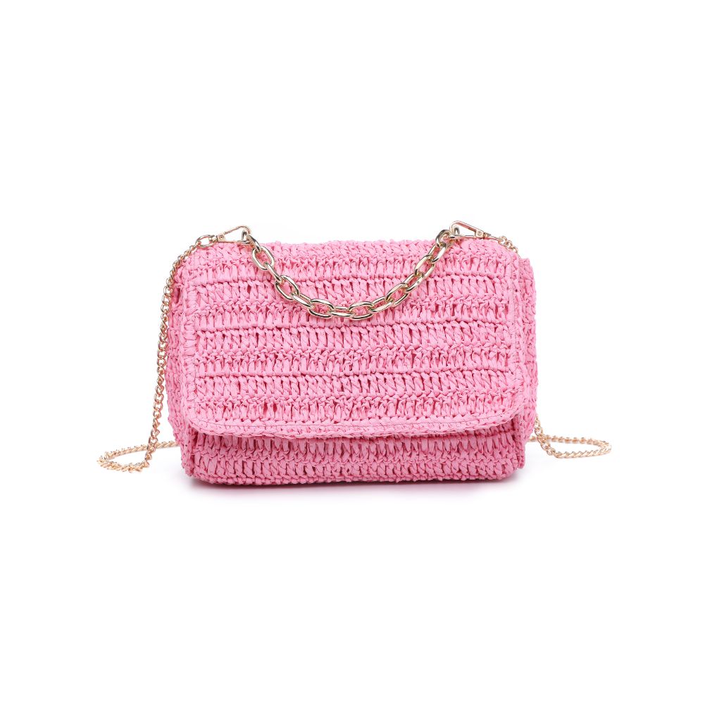 Woman wearing Pink Urban Expressions Catalina Crossbody 840611111302 View 5 | Pink