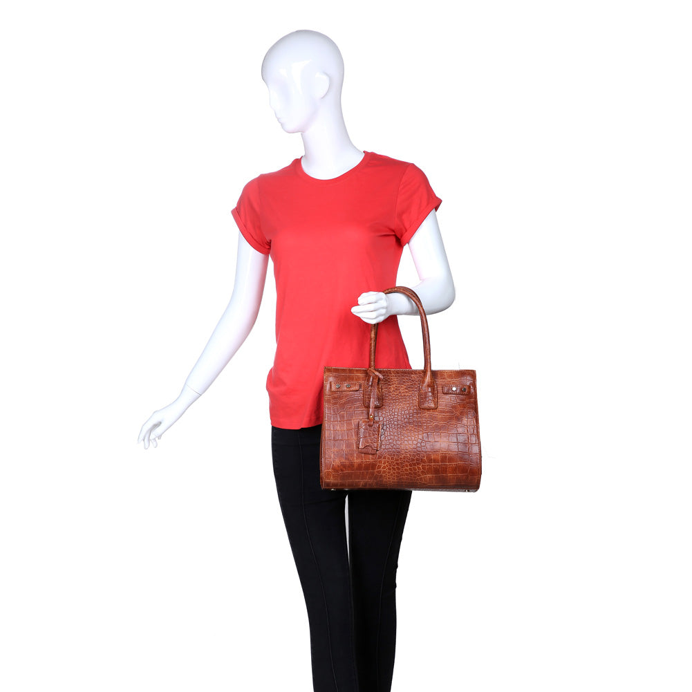 Product Image of Urban Expressions Spears Tote NA-840611155542 View 5 | Tan