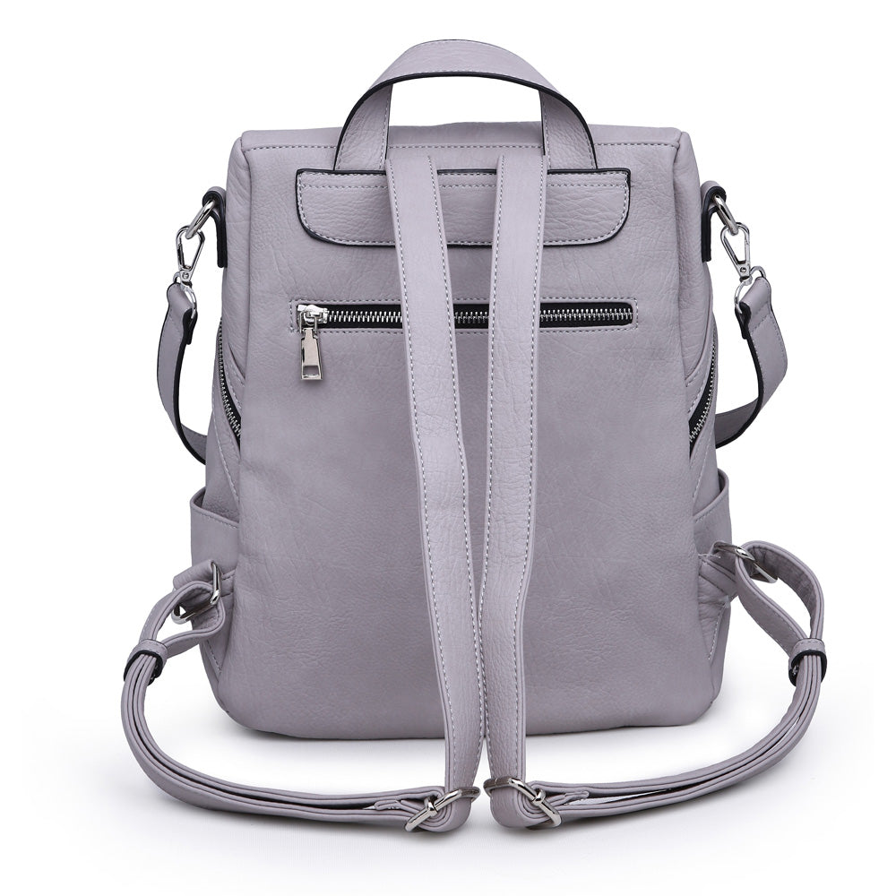Product Image of Urban Expressions Juliette Backpack NA-840611160218 View 3 | Grey