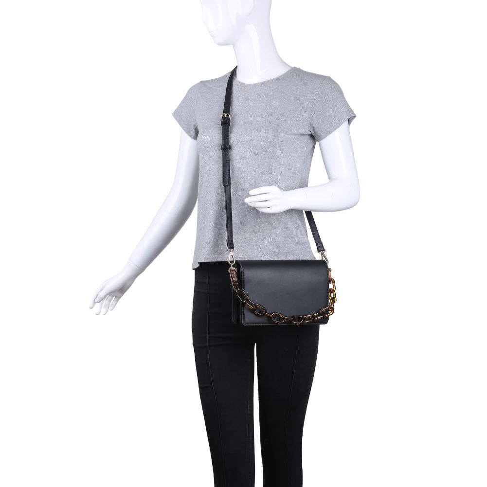 Product Image of Urban Expressions Tiffany Crossbody 840611173263 View 5 | Black