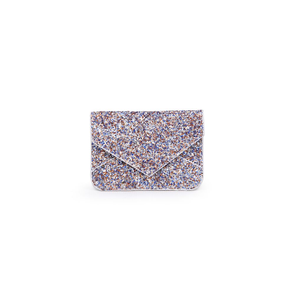 Product Image of Urban Expressions Fifi Confetti Card Holder NA-840611164841 View 1 | Blue Multi