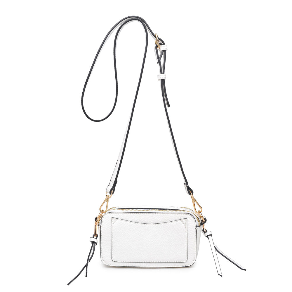Product Image of Urban Expressions Wes Crossbody 840611146083 View 3 | White