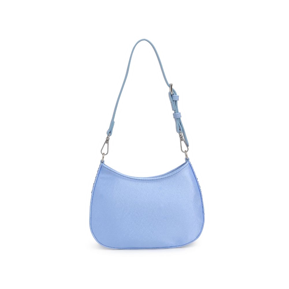 Woman wearing Blue Urban Expressions Fantasia Evening Bag 840611106049 View 7 | Blue