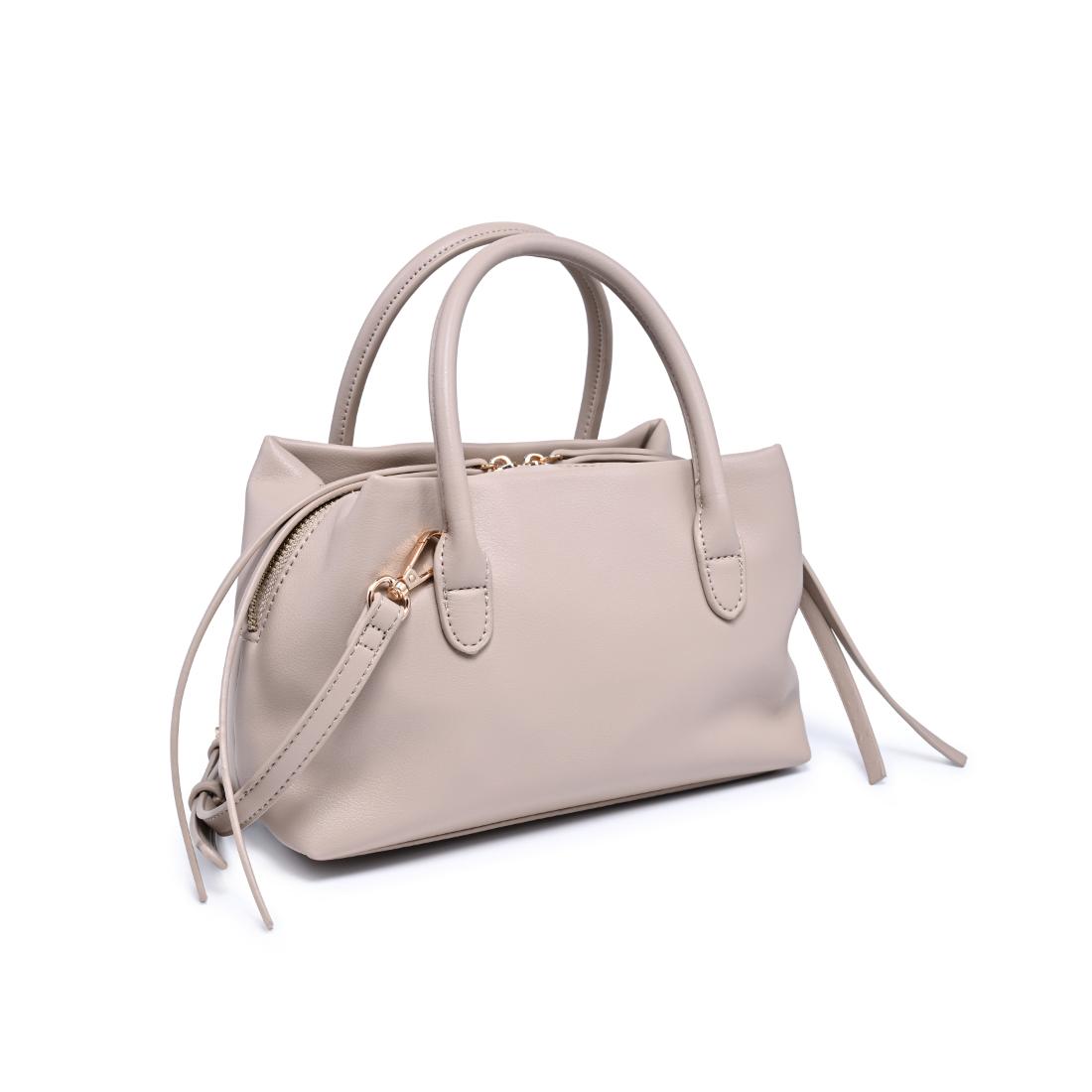 Woman wearing Stone Urban Expressions Logan Crossbody 840504205378 View 6 | Stone