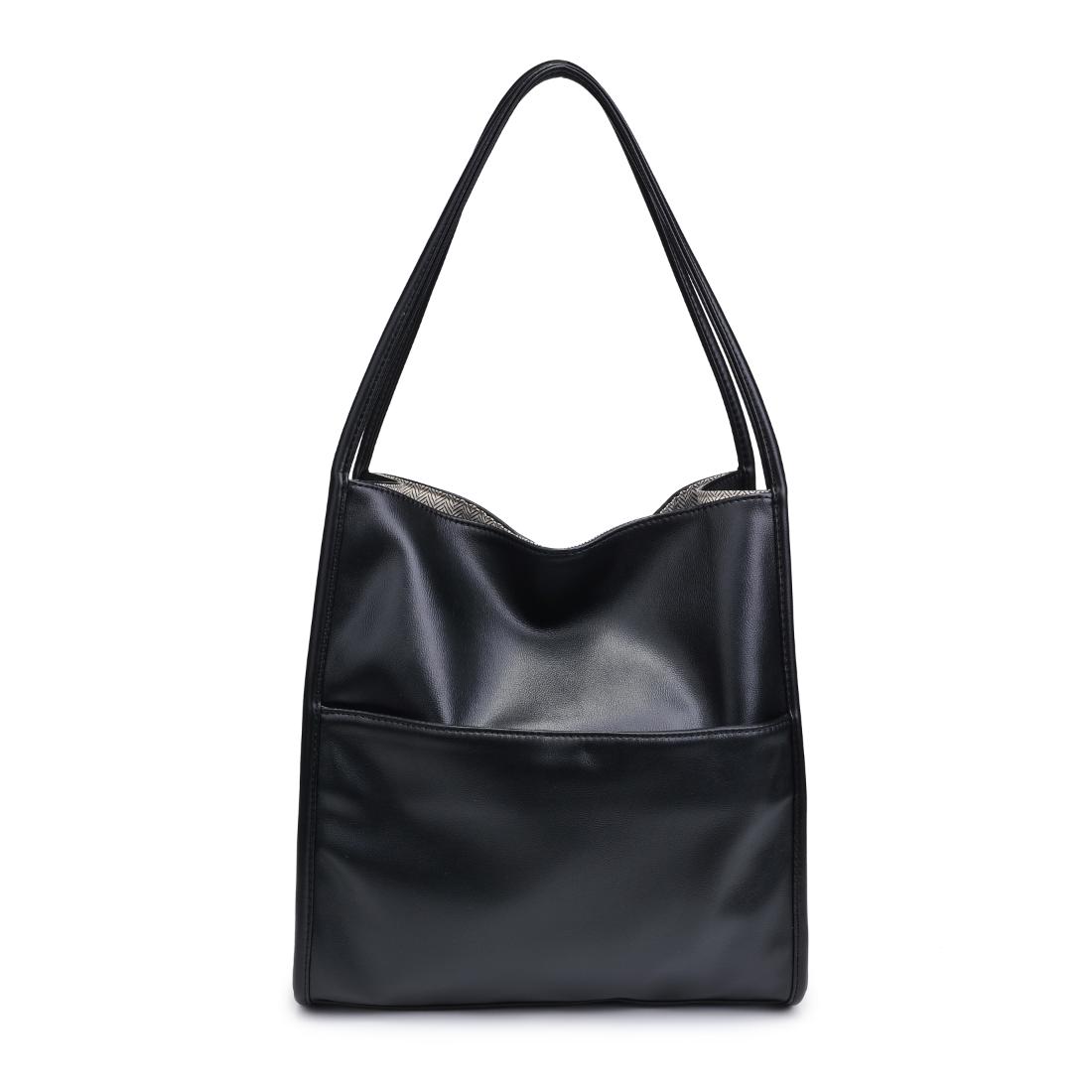 Woman wearing Black Urban Expressions Hera Tote 840611145192 View 5 | Black