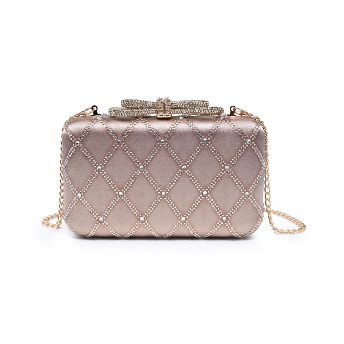 Urban Expressions Janelle Evening Bag 840504213830 View 3 | Rose Gold