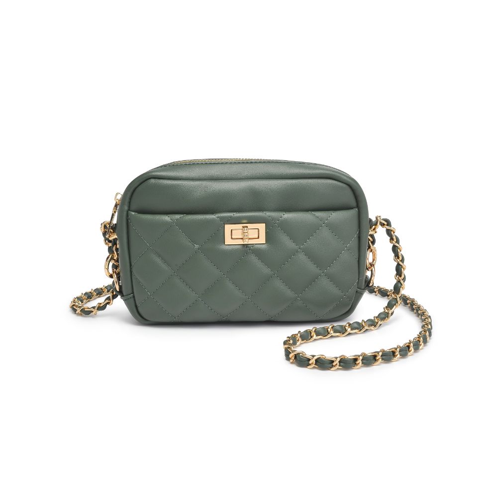 Product Image of Urban Expressions Heidi Crossbody 840611185051 View 5 | Hunter Green