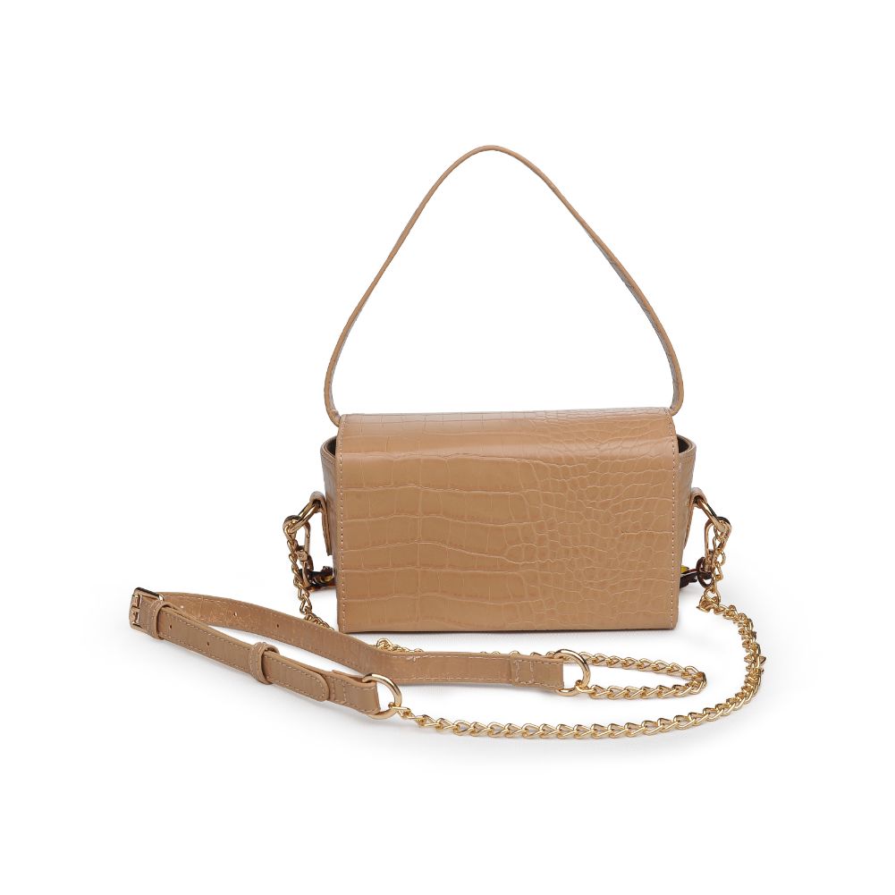Product Image of Urban Expressions Mariah Clutch 840611165282 View 3 | Nude